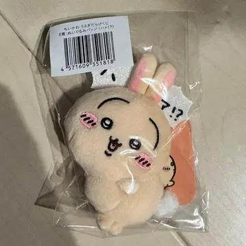 치이카와 토끼투성이 복권 봉제 인형 배지 (하아!?)