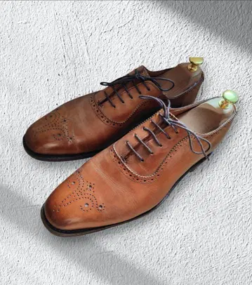 Allen Edmonds Cornwallis 브라운 가죽 아렌 에드몬즈