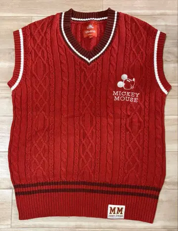 Disney 디즈니 홍콩 디즈니랜드 케이블 니트 미키 S