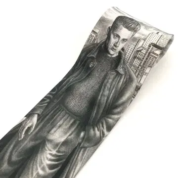 USA 제조 랄프 마린 넥타이 제임스 딘 배우 구제 의류 올 패턴