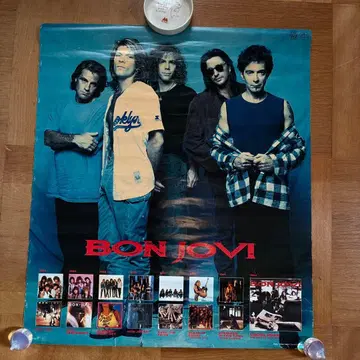 본조비 BON JOVI 포스터 1994년판