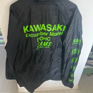 챌린저 KAWASAKI Cucumber Model 나일론 자켓
