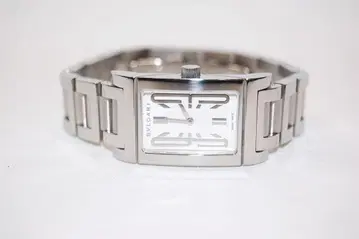 불가리 BVLGARI 레땅고로 RT39S 화이트 다이얼 SS