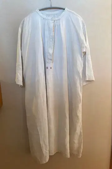 앤티크 프랑스 린넨 원피스