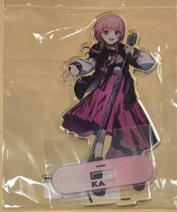 카미츠바키시 건설 중 캐주얼 락 아크릴 스탠드 모리사키 카호