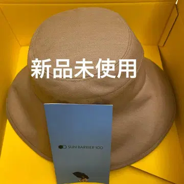 미사용 새상품 SUN BARRIER 100 내추럴 햇 모카 베이지