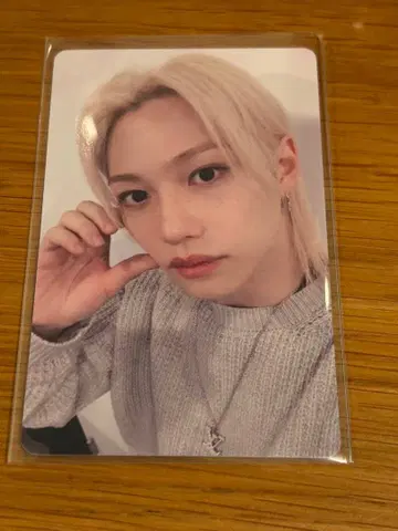 필릭스 yzy 중화 럭키드로우 트레이딩 카드 스트레이 키즈