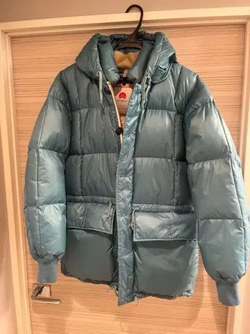 빔즈플러스 코마츠 플리마켓 다운 자켓 블루