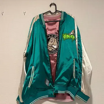 갈피 GALFY 리버서블 스카잔 드래곤 x 타이거 자수