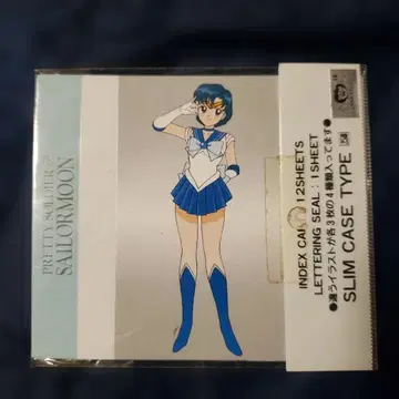 세일러문 카세트 테이프 인덱스 카드 12시트 당시 물품