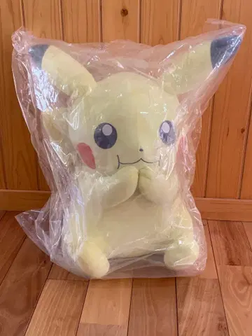 포켓몬스터 제일복권 A상 피카츄 봉제 인형