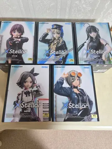 걸즈밴드 클라이 익스텐션 프라이스 피규어 5개 세트