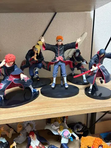 나루토 페인 아카츠키 피규어 5체 세트