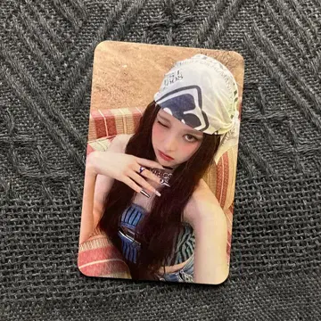 izna Mamma Mia 1주차 사전 녹화 한정판 지민 트레이딩 카드