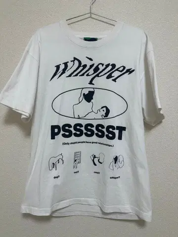 [새상품급] peate Whisper T-shirt XL
