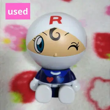 중고 큰 호빵맨 마스코트 롤빵소녀 윙크