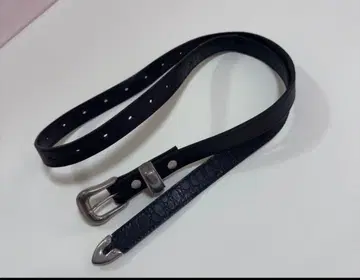 SUGARHILL 가죽 롱 벨트 웨스턴