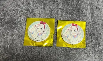 학마스 Chugai Grace Cafe 카츠라기 리리야 캔뱃지 2개