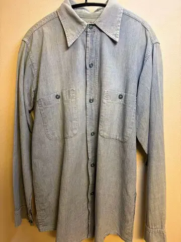 40년대 샴브레이 셔츠