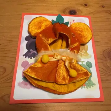 유니베어 시크릿 코스튬 판초 후르츠 오렌지