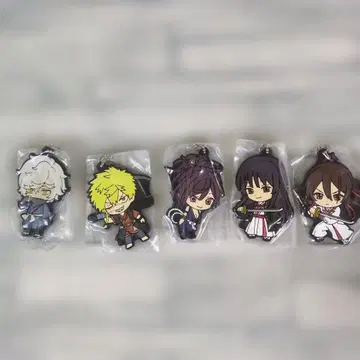 지옥락 러버 키링 5종 미사용