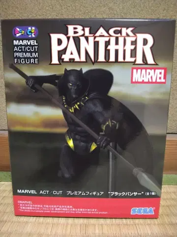MARVEL ACT/CUT 프리미엄 피규어 블랙팬서 피규어