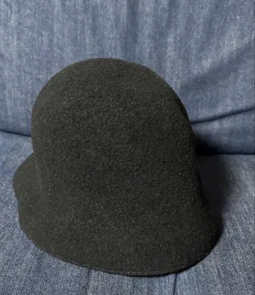 Mature ha. bell hat 울 100% 블랙