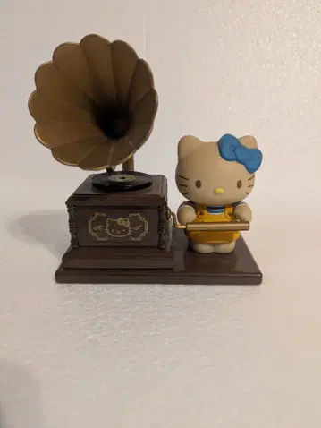 헬로키티 축음기형 라디오