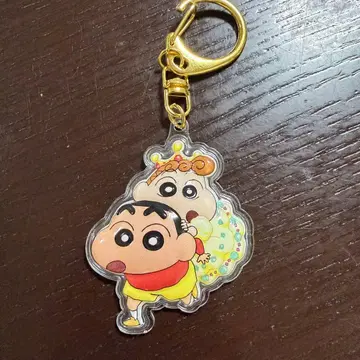 짱구는 못말려 3D 아크릴 키링 폭풍을 부르는! 나와 우주의 프린세스