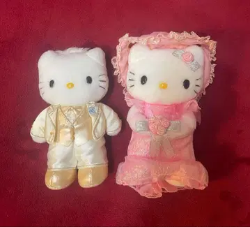 레어 키티 다니엘 웨딩 인형 결혼 봉제 인형