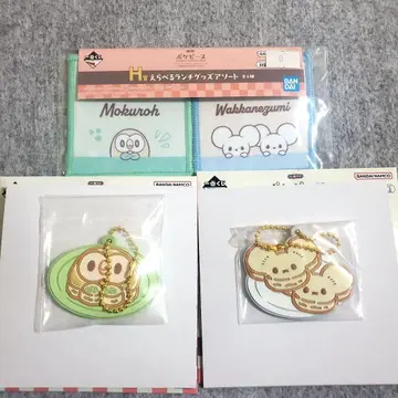 포켓피스 제일복권 코스터&팬케이크 러버참 모쿠로&와카네즈미