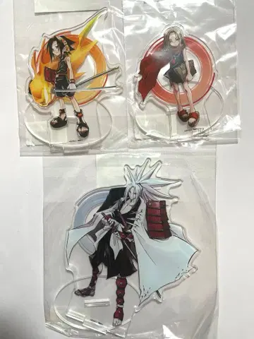 샤먼킹 TSUTAYA 아크릴 스탠드 아사쿠라 요 아사쿠라 안나 아미다마루