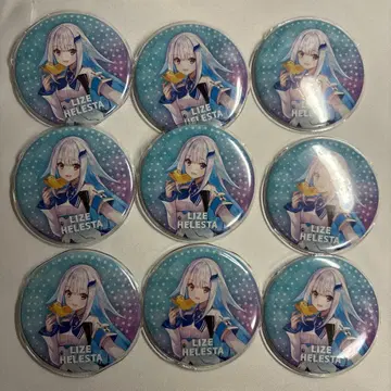 S 니지산지 신 비주얼 캔뱃지 리제 헬에스타 9개 세트