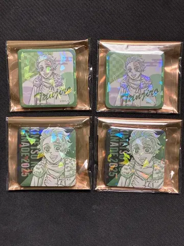 귀멸의 칼날 귀멸의 연회 원화 글리터 캔뱃지 카마도 탄지로