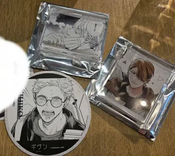기븐 아크릴 블록 코스터 애니메이트 카페 굿즈 하루키 아키히코