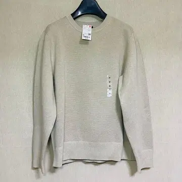 새상품 UNIQLO 유니클로 워셔블 밀라노 리브 크루넥 스웨터