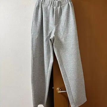 RECTO 렉트 맨투맨 와이드 팬츠 그레이 S