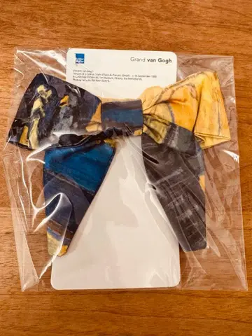 대 고흐전 밤의 카페 테라스 스크런치 미사용 새상품