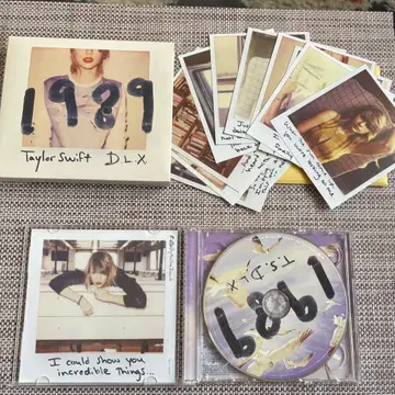 테일러 스위프트 1989 (디럭스 에디션) CD와 도서 포함
