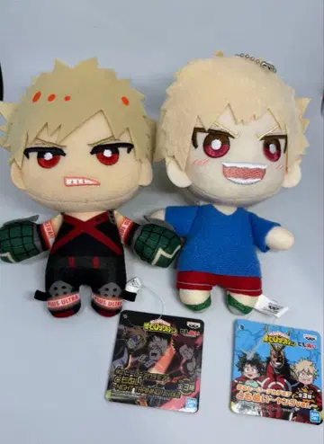 나의 히어로 아카데미아 토모누이 바쿠고 카츠키 2체 세트