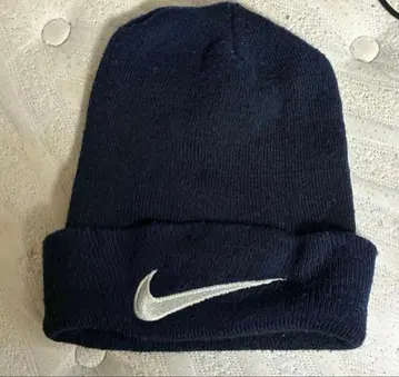 Nike 화이트 택 비니 90s 빈티지 구제 의류 노무라 슈헤이