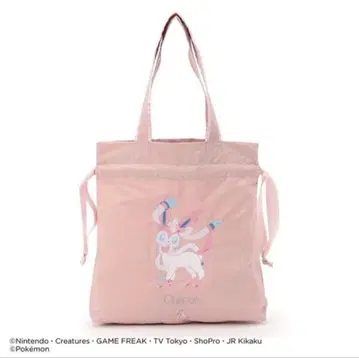 차코트 포켓몬 콜라보 니피아 토트백 미사용 새상품