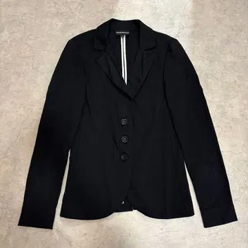 [ 아르마니 ] 모달 혼방 테일러드 자켓 블랙 ( 42 ) 스트레치 소재