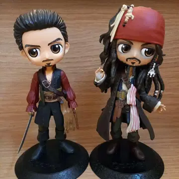 캐리비안의 해적 잭 스패로우 윌 터너 큐포스켓