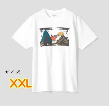 그라니프 x 체인소맨 콜라보T셔츠 덴지와 포치타