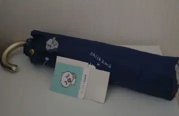 미사용 치이카와 x Ilumo 접이식 우산 50cm 다크 네이비