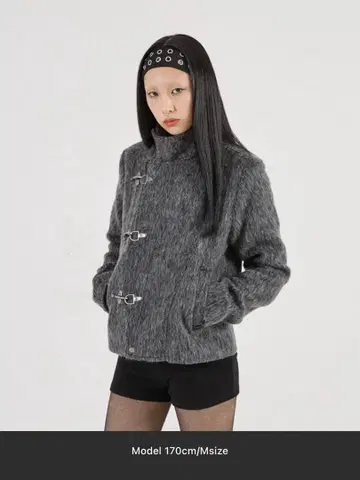 [ 당일 발송 ] UNISEX SHAGGY FIREMAN BLOUSON