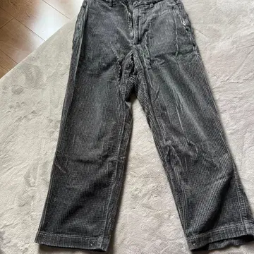 beams ssz 코듀로이 와이드 팬츠