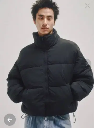 완판템 FEKETE STRING SHORT ECO DOWN JACKET