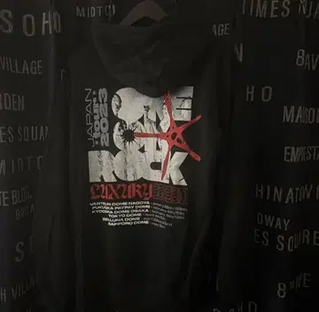 ONE OK ROCK LUXURY DISEASE 후드티(XL)
